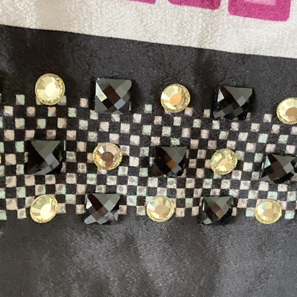 Diane von Fürstenberg Multicolour Silk Blouse - UK Size 8 - Pristine Condition - Picture 10 of 17